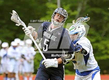 Thumbnail 2 in Immaculate @ Bacon Academy (CIAC Class S 1st Round) photogallery.