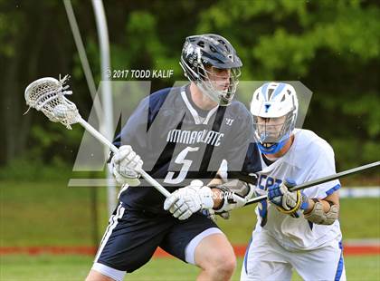 Thumbnail 1 in Immaculate @ Bacon Academy (CIAC Class S 1st Round) photogallery.