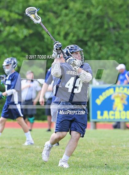 Thumbnail 1 in Immaculate @ Bacon Academy (CIAC Class S 1st Round) photogallery.