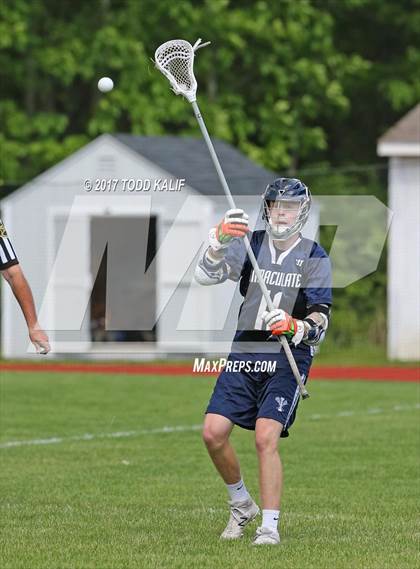 Thumbnail 3 in Immaculate @ Bacon Academy (CIAC Class S 1st Round) photogallery.