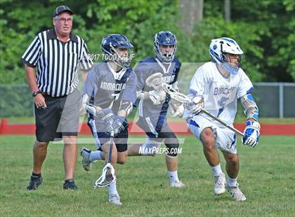 Thumbnail 3 in Immaculate @ Bacon Academy (CIAC Class S 1st Round) photogallery.
