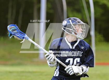 Thumbnail 3 in Immaculate @ Bacon Academy (CIAC Class S 1st Round) photogallery.