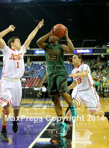 Thumbnail 3 in Jesuit vs Kennedy (CIF SJS D1 Semifinal) photogallery.