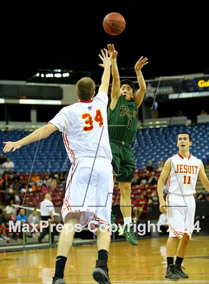 Thumbnail 2 in Jesuit vs Kennedy (CIF SJS D1 Semifinal) photogallery.