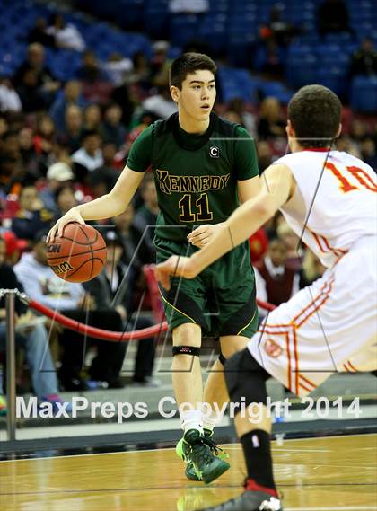 Thumbnail 1 in Jesuit vs Kennedy (CIF SJS D1 Semifinal) photogallery.