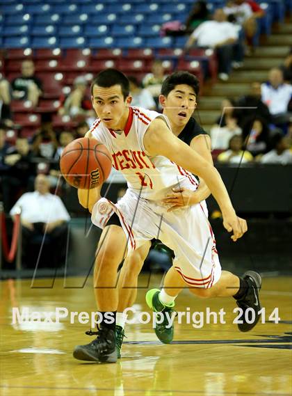 Thumbnail 2 in Jesuit vs Kennedy (CIF SJS D1 Semifinal) photogallery.
