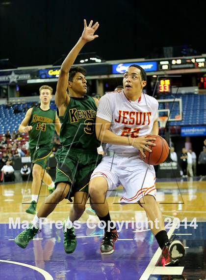 Thumbnail 3 in Jesuit vs Kennedy (CIF SJS D1 Semifinal) photogallery.