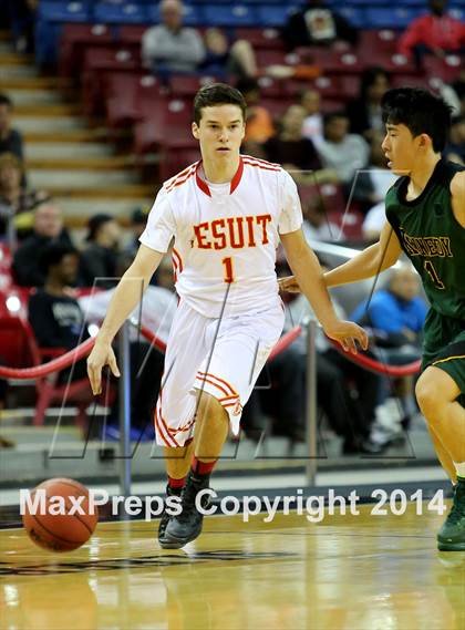 Thumbnail 1 in Jesuit vs Kennedy (CIF SJS D1 Semifinal) photogallery.