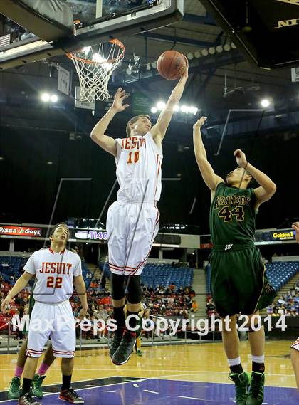 Thumbnail 3 in Jesuit vs Kennedy (CIF SJS D1 Semifinal) photogallery.
