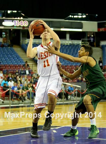 Thumbnail 3 in Jesuit vs Kennedy (CIF SJS D1 Semifinal) photogallery.