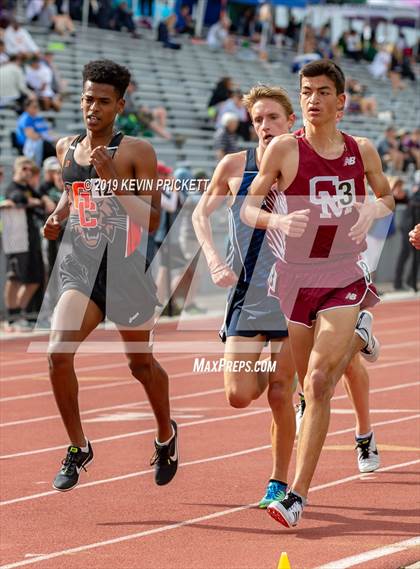 Thumbnail 3 in CHSAA Track and Field 4A Championships (Boys 3200 Meter Run) photogallery.