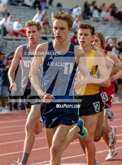 Thumbnail 1 in CHSAA Track and Field 4A Championships (Boys 3200 Meter Run) photogallery.