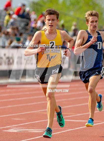 Thumbnail 3 in CHSAA Track and Field 4A Championships (Boys 3200 Meter Run) photogallery.