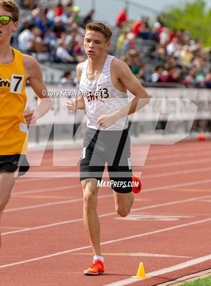 Thumbnail 1 in CHSAA Track and Field 4A Championships (Boys 3200 Meter Run) photogallery.