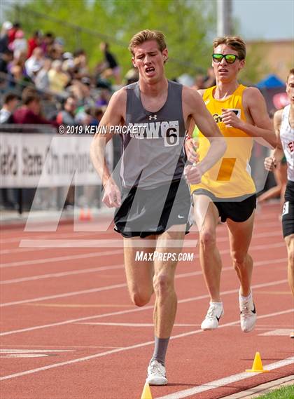Thumbnail 2 in CHSAA Track and Field 4A Championships (Boys 3200 Meter Run) photogallery.