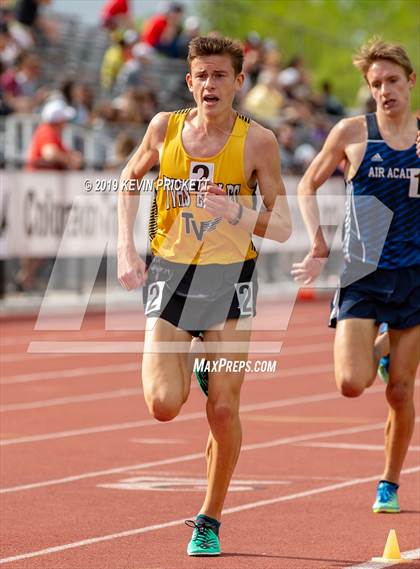 Thumbnail 1 in CHSAA Track and Field 4A Championships (Boys 3200 Meter Run) photogallery.