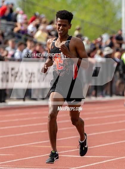 Thumbnail 3 in CHSAA Track and Field 4A Championships (Boys 3200 Meter Run) photogallery.