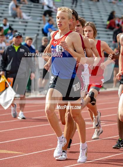 Thumbnail 1 in CHSAA Track and Field 4A Championships (Boys 3200 Meter Run) photogallery.
