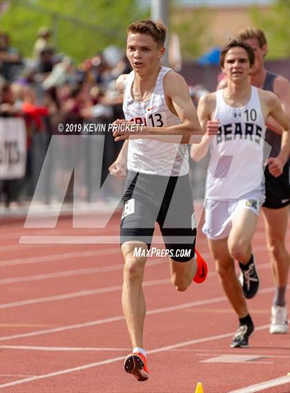 Thumbnail 3 in CHSAA Track and Field 4A Championships (Boys 3200 Meter Run) photogallery.