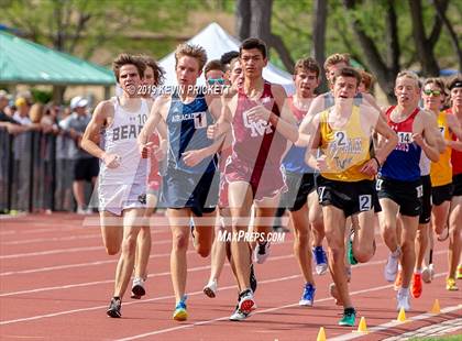 Thumbnail 3 in CHSAA Track and Field 4A Championships (Boys 3200 Meter Run) photogallery.