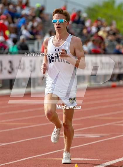 Thumbnail 2 in CHSAA Track and Field 4A Championships (Boys 3200 Meter Run) photogallery.