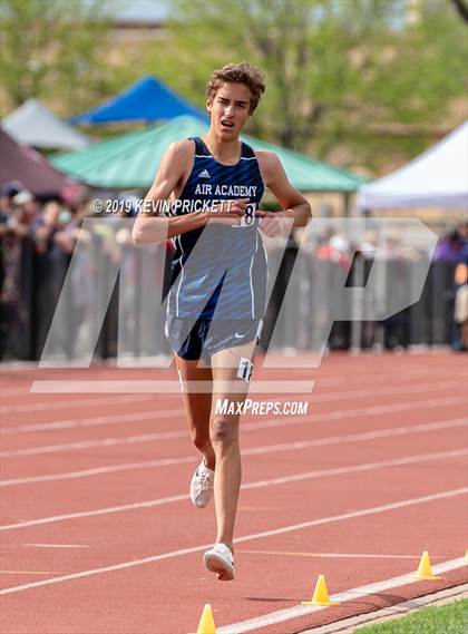 Thumbnail 2 in CHSAA Track and Field 4A Championships (Boys 3200 Meter Run) photogallery.