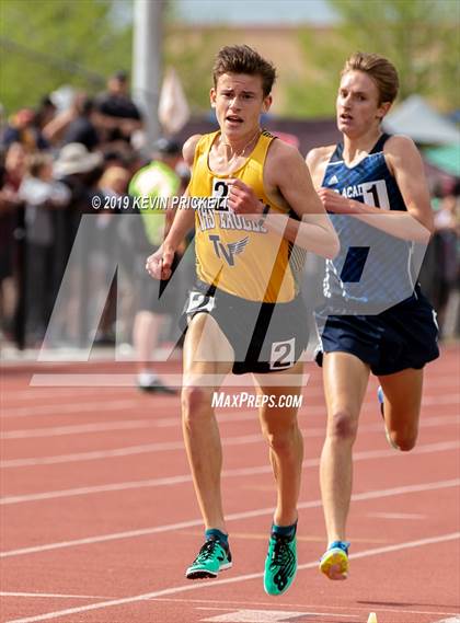 Thumbnail 1 in CHSAA Track and Field 4A Championships (Boys 3200 Meter Run) photogallery.