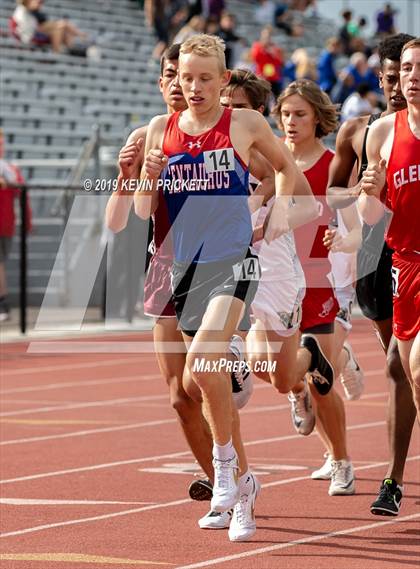 Thumbnail 3 in CHSAA Track and Field 4A Championships (Boys 3200 Meter Run) photogallery.
