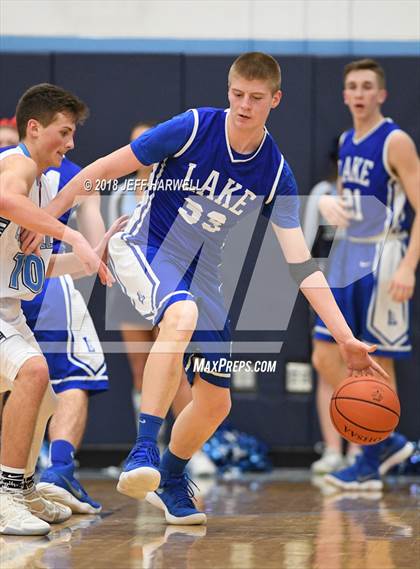 Thumbnail 2 in Louisville vs. Lake (OHSAA Sectional Playoff) photogallery.