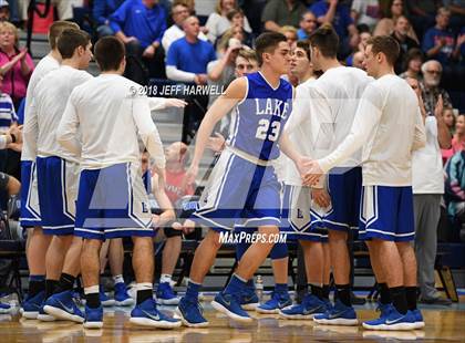 Thumbnail 3 in Louisville vs. Lake (OHSAA Sectional Playoff) photogallery.