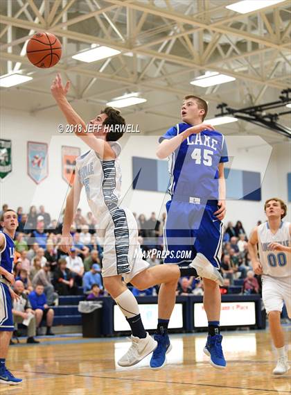 Thumbnail 2 in Louisville vs. Lake (OHSAA Sectional Playoff) photogallery.