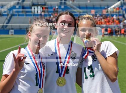 Thumbnail 1 in Cedar Park vs. Wakeland (UIL 5A Soccer Division II Final Medal Ceremony) photogallery.