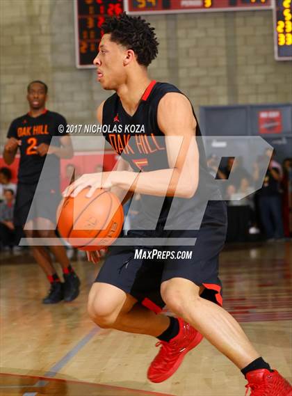 Thumbnail 1 in Oak Hill Academy vs. Chino Hills (Nike Extravaganza) photogallery.