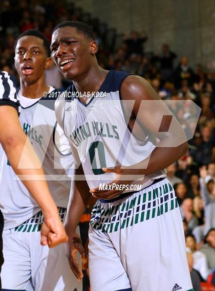 Thumbnail 3 in Oak Hill Academy vs. Chino Hills (Nike Extravaganza) photogallery.