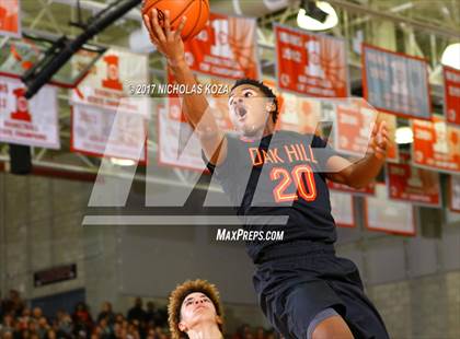 Thumbnail 3 in Oak Hill Academy vs. Chino Hills (Nike Extravaganza) photogallery.
