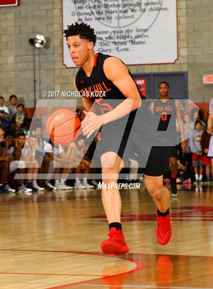 Thumbnail 1 in Oak Hill Academy vs. Chino Hills (Nike Extravaganza) photogallery.