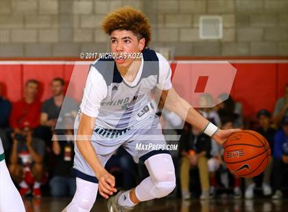 Thumbnail 2 in Oak Hill Academy vs. Chino Hills (Nike Extravaganza) photogallery.