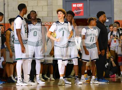 Thumbnail 3 in Oak Hill Academy vs. Chino Hills (Nike Extravaganza) photogallery.