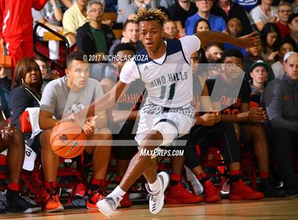 Thumbnail 1 in Oak Hill Academy vs. Chino Hills (Nike Extravaganza) photogallery.