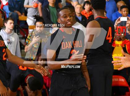Thumbnail 2 in Oak Hill Academy vs. Chino Hills (Nike Extravaganza) photogallery.