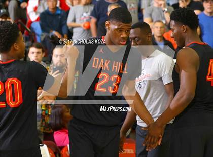 Thumbnail 2 in Oak Hill Academy vs. Chino Hills (Nike Extravaganza) photogallery.