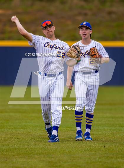 Thumbnail 1 in Oxford vs Lewisburg  (MHSAA 6A Round 3) photogallery.