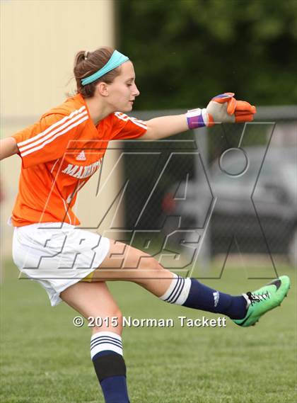 Thumbnail 2 in Manhattan @ Maize (KSHSAA 6A Regional Playoff) photogallery.