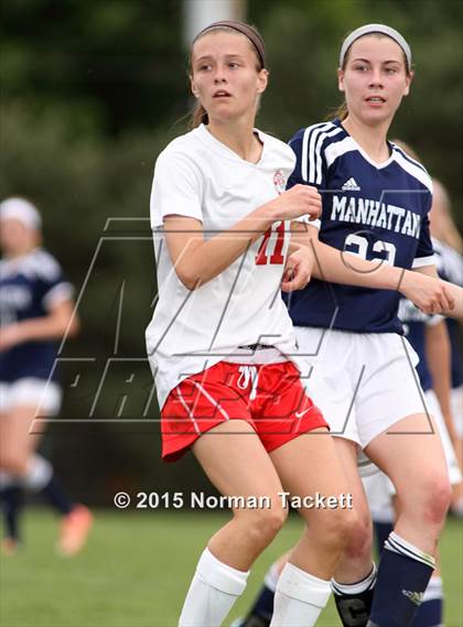 Thumbnail 2 in Manhattan @ Maize (KSHSAA 6A Regional Playoff) photogallery.