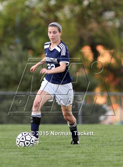 Thumbnail 2 in Manhattan @ Maize (KSHSAA 6A Regional Playoff) photogallery.