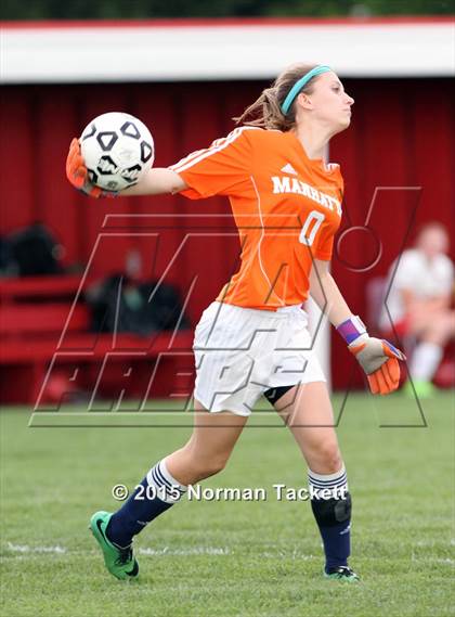 Thumbnail 1 in Manhattan @ Maize (KSHSAA 6A Regional Playoff) photogallery.