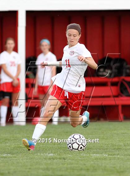 Thumbnail 3 in Manhattan @ Maize (KSHSAA 6A Regional Playoff) photogallery.