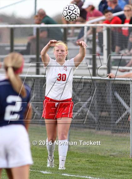 Thumbnail 3 in Manhattan @ Maize (KSHSAA 6A Regional Playoff) photogallery.
