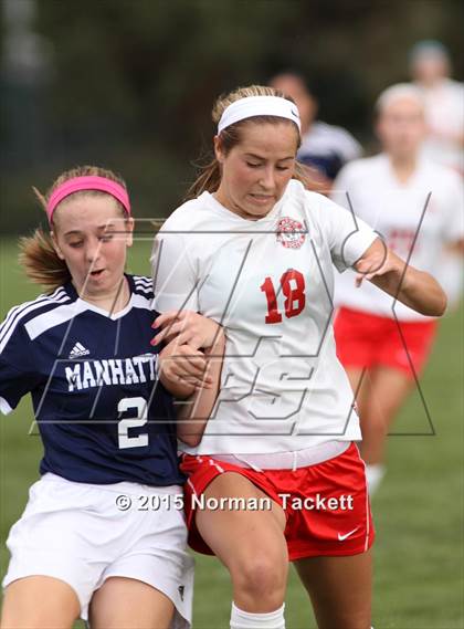 Thumbnail 2 in Manhattan @ Maize (KSHSAA 6A Regional Playoff) photogallery.
