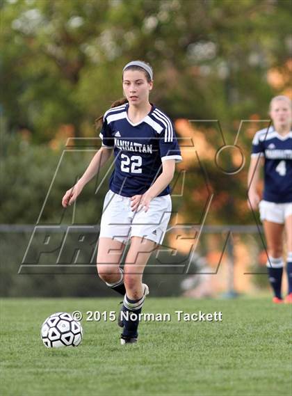Thumbnail 1 in Manhattan @ Maize (KSHSAA 6A Regional Playoff) photogallery.